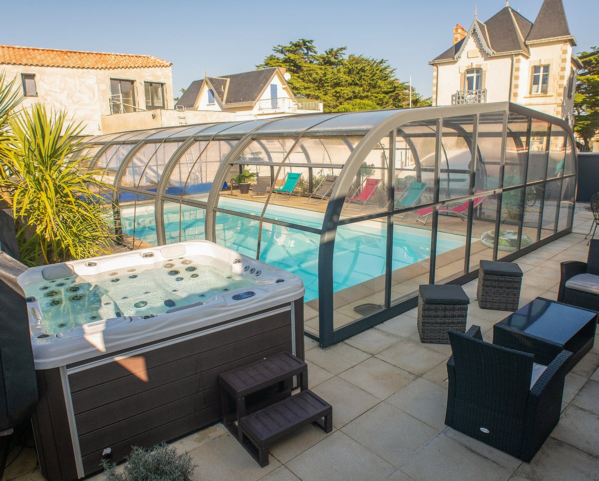 Piscine Gites Les Balises 6 Gîte À Babord - Extérieur